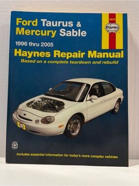 Hanes Blue Automotive Repair Guide Back-Cover